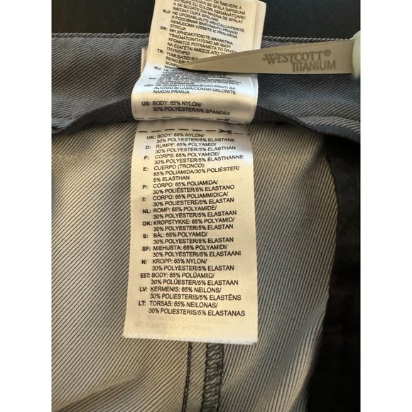 Adidas Golf Pants Mens‎ 34x34 (Actual 33") Gray Lightweight Performance Athletic - Picture 5 of 10